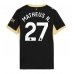 Maillot de foot Manchester City Matheus Nunes #27 Extérieur vêtements Femmes 2026-27 Manches Courtes